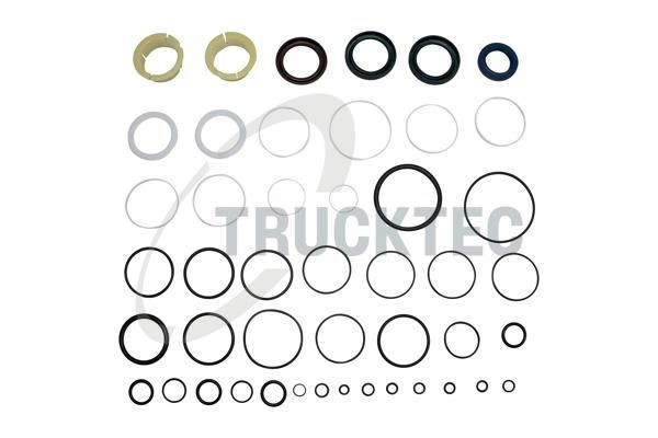 0237041 Trucktec Ремкомплект до рульової рейки